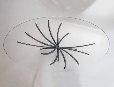 Serge Mouille Serge Mouille Twisted Table in Grey