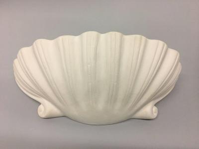 Serge Roche 2 Pairs Mid Century Modern Plaster Shell Wall Sconces Attributed to Serge Roche