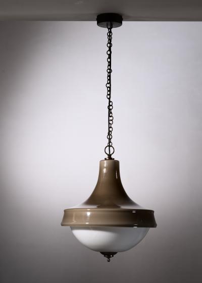 Sergio Asti Sergio Asti one of two pendants for Arteluce Italy
