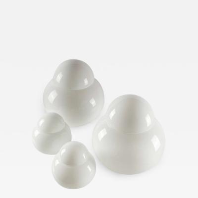 Sergio Asti Set of Four Daruma Table Lamps by Sergio Asti for Candle