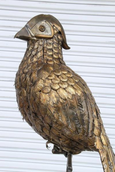 Sergio Bustamante 5FT Large Sergio Bustamante Pheasant Bird Sculpture 54 100 Signed