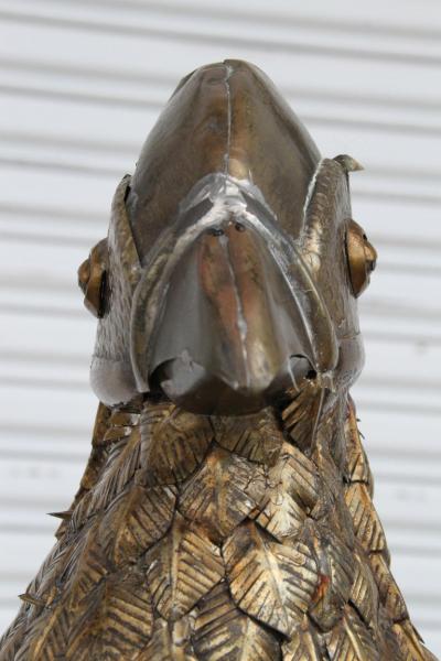 Sergio Bustamante 5FT Large Sergio Bustamante Pheasant Bird Sculpture 54 100 Signed