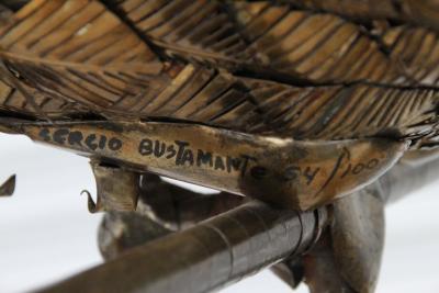 Sergio Bustamante 5FT Large Sergio Bustamante Pheasant Bird Sculpture 54 100 Signed