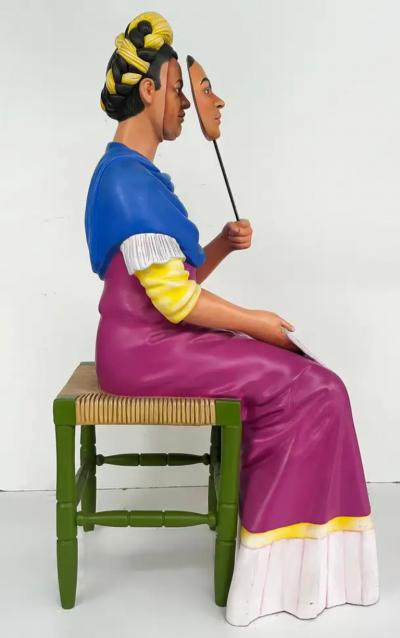 Sergio Bustamante Homenaje a Frida Kahlo Sergio Bustamante Sculpture Ceramic 15 25