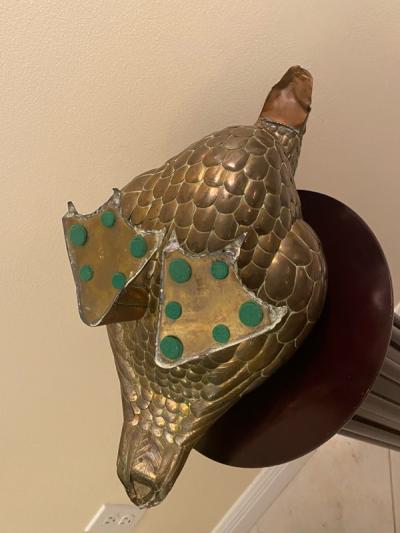 Sergio Bustamante MIXED METALS DUCK SCULPTURE BY SERGIO BUSTAMANTE