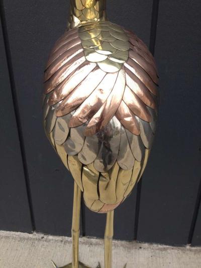 Sergio Bustamante Sergio Bustamante Flamingo Standing Sculpture