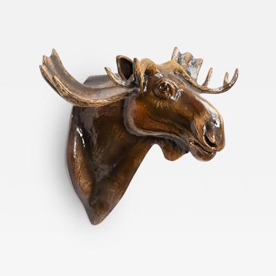 Sergio Bustamante Sergio Bustamante Moose Head Wall Sculpture Limited Edition 22 100 with COA