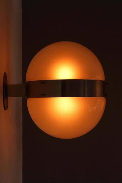 Sergio Mazza 1960s Sergio Mazza Clio Sconces for Artemide
