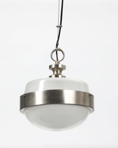 Sergio Mazza Ceiling Light in the Style of Sergio Mazza Italy c 1950