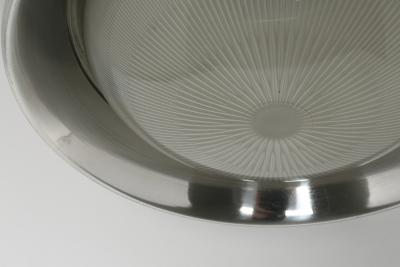 Sergio Mazza Midcentury modern flush mount ceiling light Italy circa 1960s