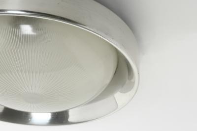 Sergio Mazza Midcentury modern flush mount ceiling light Italy circa 1960s