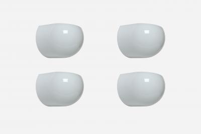 Sergio Mazza Murano glass Sergio Mazza for Artemide Doro sconces Italy circa 1970s