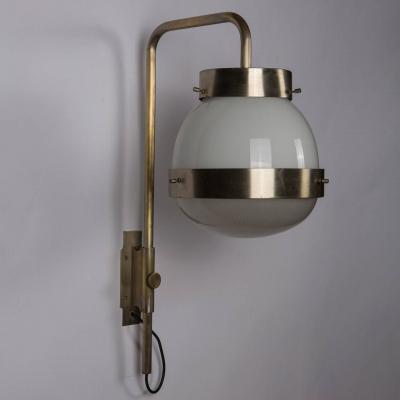 Sergio Mazza Pair of Delta Sconces by Sergio Mazza for Artemide