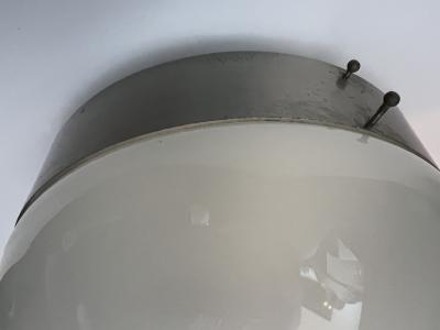 Sergio Mazza Sergio Mazda Artemide Clio Flush Ceiling Lamp Italian Mid Century