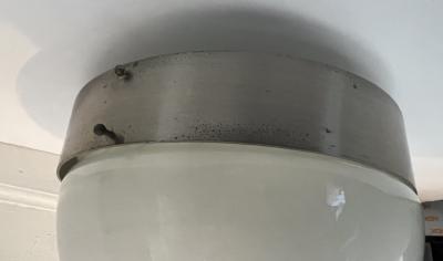 Sergio Mazza Sergio Mazda Artemide Clio Flush Ceiling Lamp Italian Mid Century