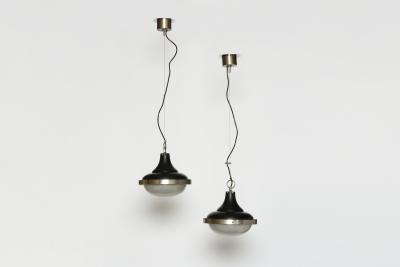 Sergio Mazza Sergio Mazza style ceiling pendants a pair