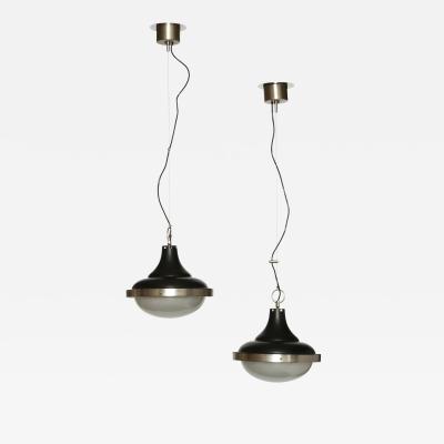Sergio Mazza Sergio Mazza style ceiling pendants a pair