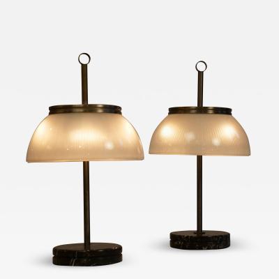 Sergio Mazza Two Sergio Mazza Alfa table lights Original edition c1960