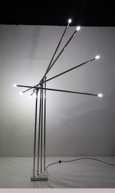 Sergio Moscheni Monumental Giraffa Floor Lamp by Sergio Moscheni for Selenova