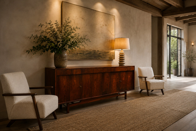Sergio Rodrigues 1960s Mid Century Modern Credenza by Sergio Rodrigues in Brazilian Rosewood