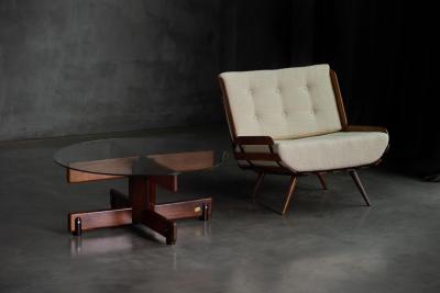 Sergio Rodrigues Alex Coffee Table by Sergio Rodrigues Brazil 1960s