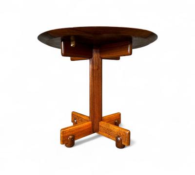 Sergio Rodrigues Alex Side Table in Freijo Rosewood Sergio Rodrigues 1960s Lot 700