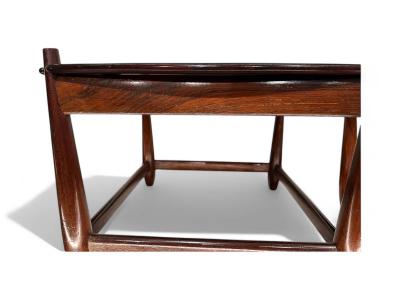 Sergio Rodrigues Arimelo Side Tables in Rosewood Sergio Rodrigues 1958 Lot 596A
