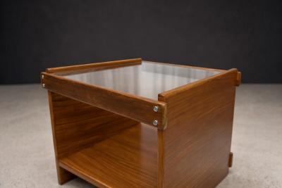 Sergio Rodrigues Bar Cart in Hardwood with Shelf Sergio Rodrigues 1960s