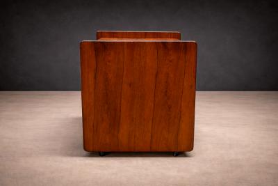 Sergio Rodrigues Bar Cart in Rosewood Sergio Rodrigues 1960s
