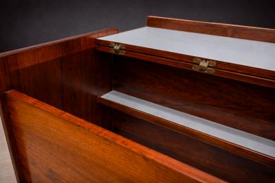 Sergio Rodrigues Bar Cart in Rosewood Sergio Rodrigues 1960s