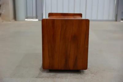 Sergio Rodrigues Brazilian Modern Bar Cart in Hardwood by Sergio Rodrigues 1962 Brazil