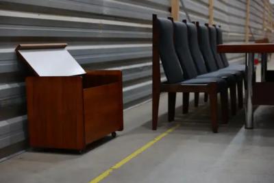 Sergio Rodrigues Brazilian Modern Bar Cart in Hardwood by Sergio Rodrigues 1962 Brazil