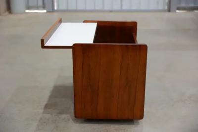 Sergio Rodrigues Brazilian Modern Bar Cart in Hardwood by Sergio Rodrigues 1962 Brazil