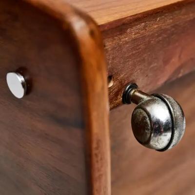 Sergio Rodrigues Brazilian Modern Bar Cart in Hardwood by Sergio Rodrigues for Oca 1962 Brazil