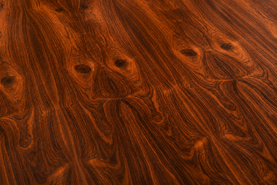 Sergio Rodrigues Brazilian Modern Beg Dining Table in Brazilian Rosewood and Chrome