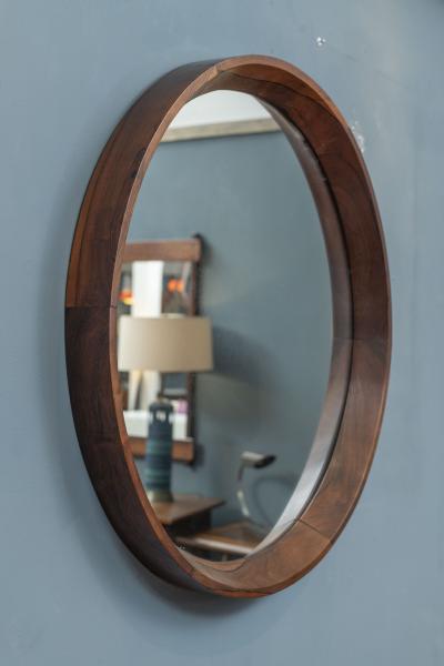 Sergio Rodrigues Brazilian Wall Mirror by Sergio Rodrigues