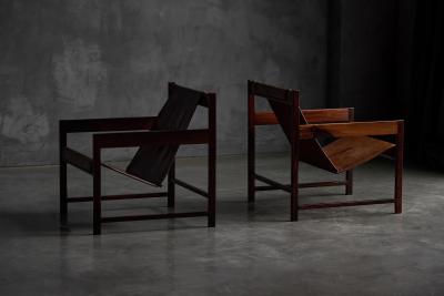 Sergio Rodrigues Lia Lounge Chairs by Sergio Rodrigues Brazil 1962