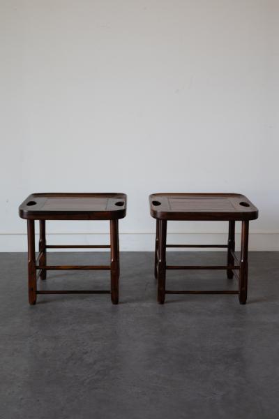 Sergio Rodrigues Magrini Stools by Sergio Rodrigues for Oca Brazil 1963