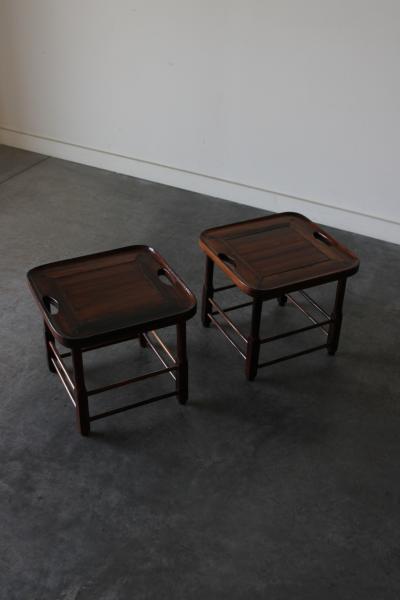 Sergio Rodrigues Magrini Stools by Sergio Rodrigues for Oca Brazil 1963