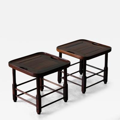 Sergio Rodrigues Magrini Stools by Sergio Rodrigues for Oca Brazil 1963