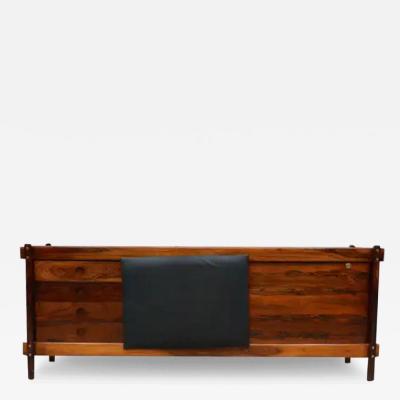 Sergio Rodrigues Mid Century Modern Credenza Adolpho in hardwood by Sergio Rodrigues Brazil