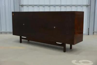 Sergio Rodrigues Mid Century Modern Credenza in Hardwood by Sergio Rodrigues 1960 s