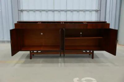 Sergio Rodrigues Mid Century Modern Credenza in Hardwood by Sergio Rodrigues 1960 s