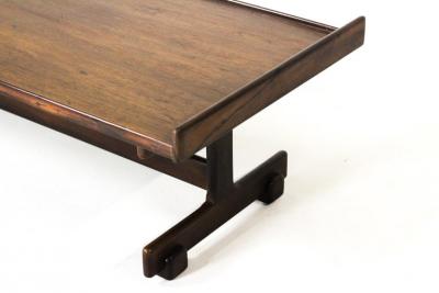Sergio Rodrigues Mid Century Modern Rosewood Center Table by Sergio Rodrigues Brazil 1960s
