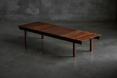 Sergio Rodrigues Mid Century Slatted Bench attributed to Sergio Rodrigues Brazil 1960