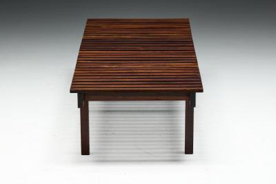 Sergio Rodrigues Mid Century Slatted Bench attributed to Sergio Rodrigues Brazil 1960