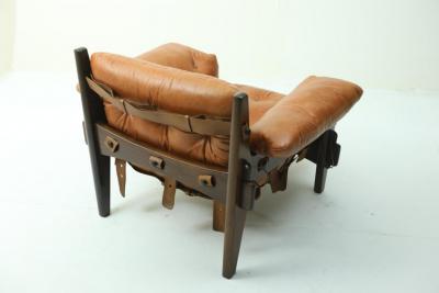 Sergio Rodrigues Mid century modern Moleca armchair by Brazilian designer Sergio Rodrigues