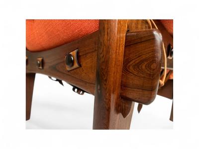 Sergio Rodrigues Moleca Lounge Chair with Stool Sergio Rodrigues 1963 Lot 214 346A