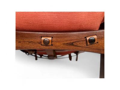 Sergio Rodrigues Moleca Lounge Chair with Stool Sergio Rodrigues 1963 Lot 214 346A