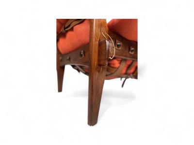 Sergio Rodrigues Moleca Lounge Chair with Stool Sergio Rodrigues 1963 Lot 214 346A